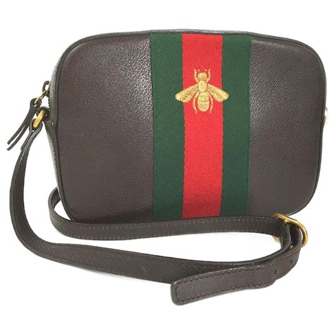 Gucci Webby Bee Crossbody Bag .